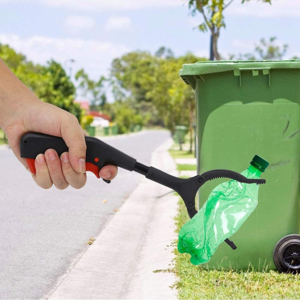 Denkerm Heavy Duty Claw Trash Picker and Grabber Tool for Various Objects
