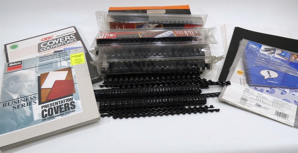 Ibico IBIMATIC Presentation Punch & Bind System w/ Covers & Combs