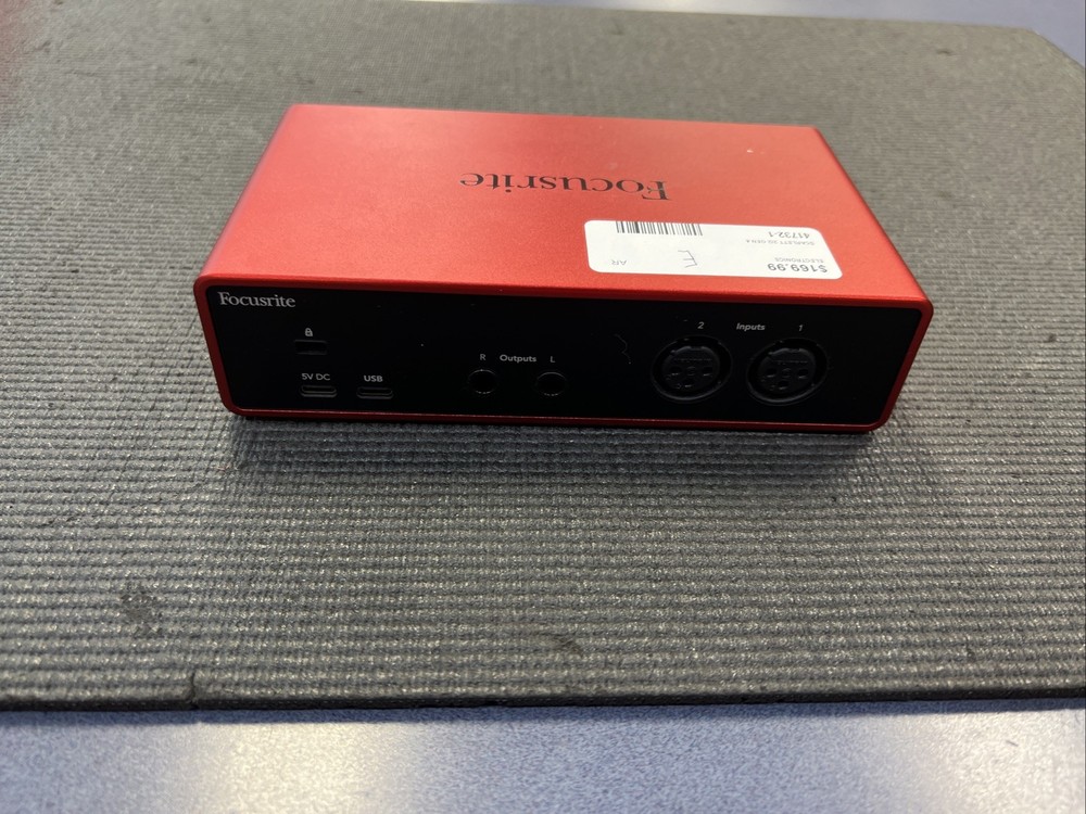 FOCUSRITE SCARLET 212 GEN 4