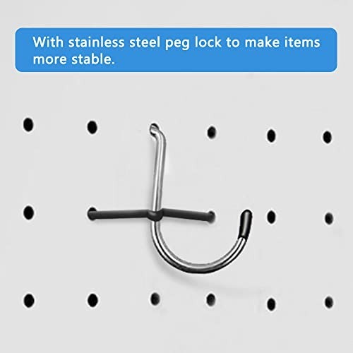 258PCS Pegboard Hook Set - Tool Organizer Kit with Bins & Assorted Hooks