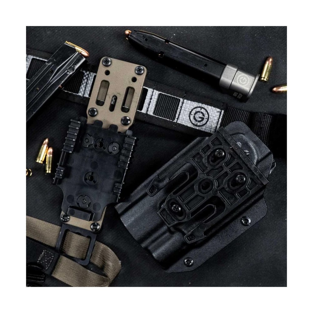 2 Pcs Qls Quick Locking System Kit with Locking Fork and Receiver Plate Tourn...
