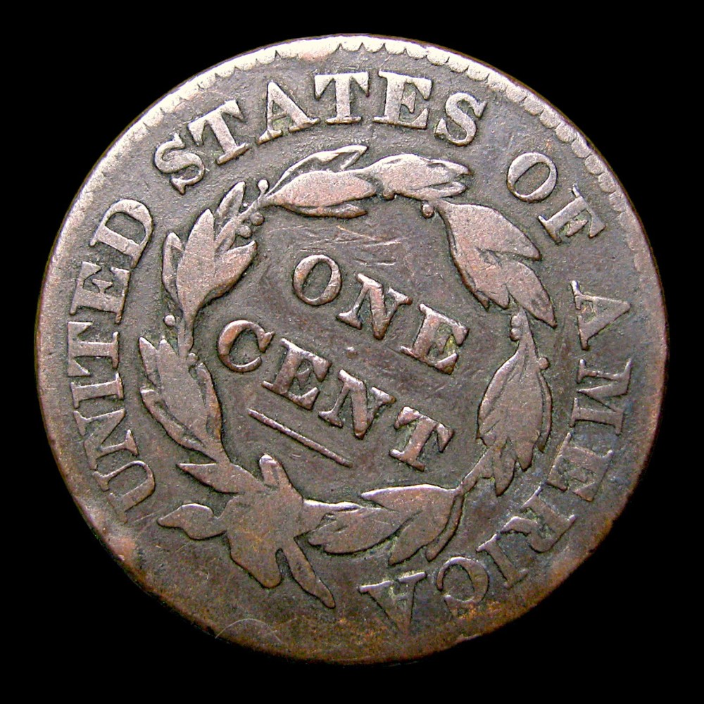 1828 Small Date Coronet Head Large Cent Penny ---- Nice Coin ---- #955V
