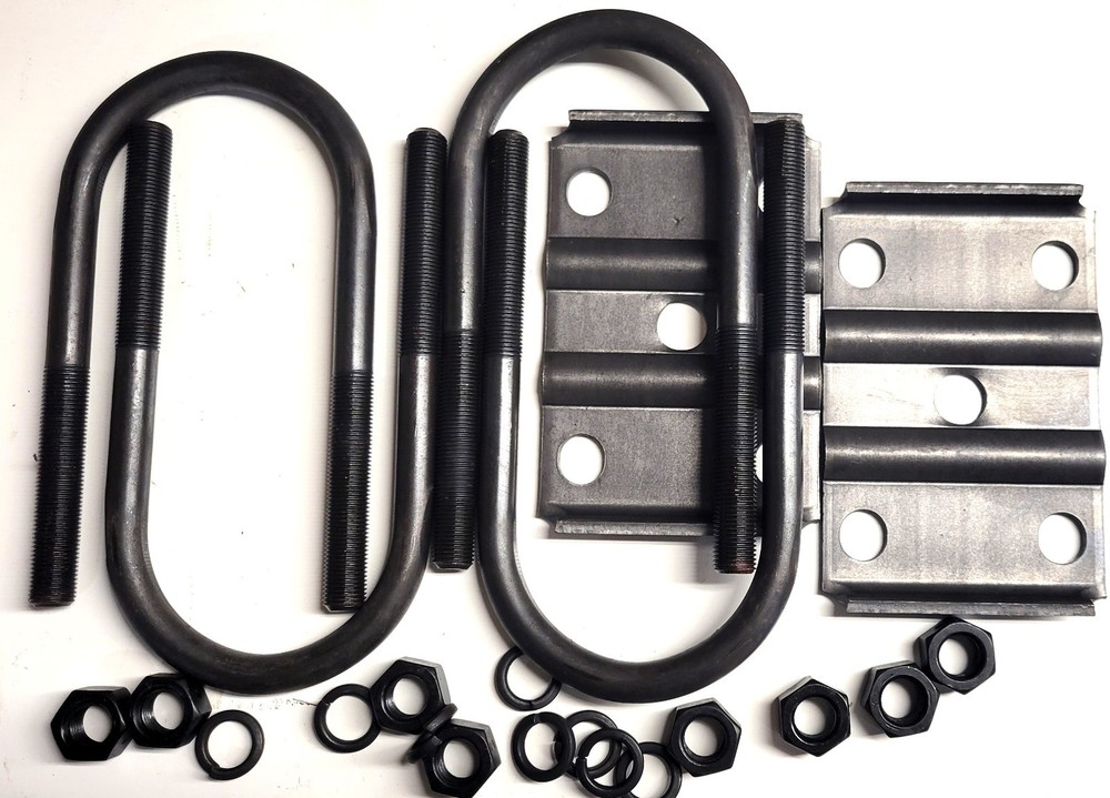 3" U-bolt kit 9/16" for Trailer suspension 3" axle tube.