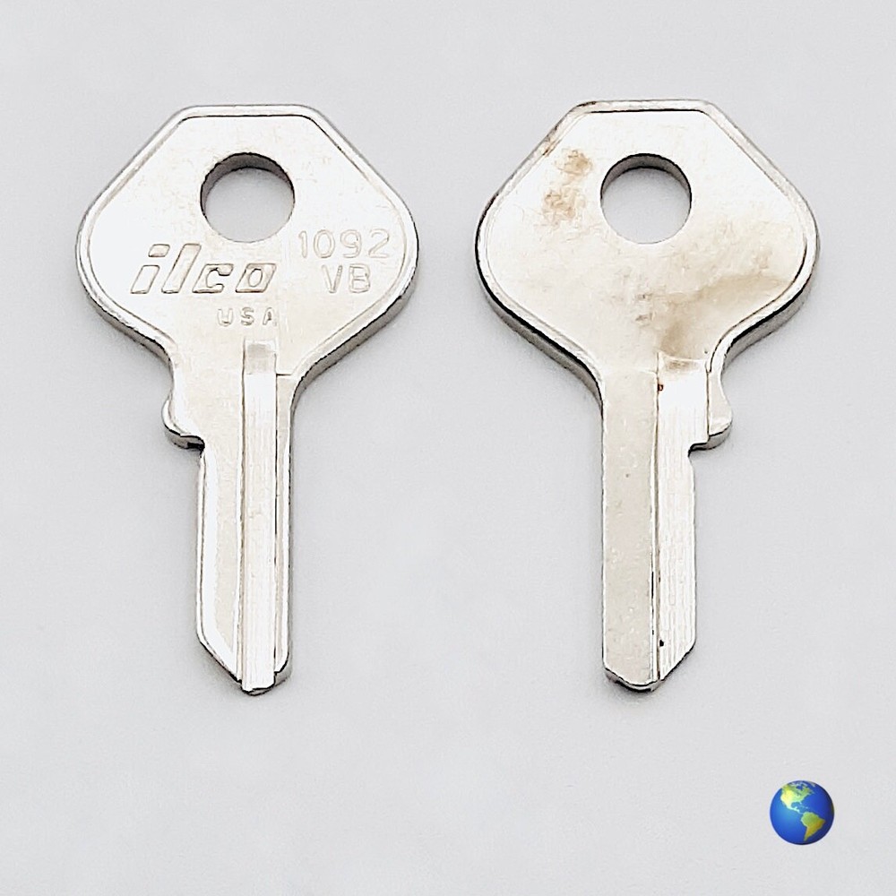 1092VB Key Blanks for Various Padlocks by Master Lock (3 Keys)
