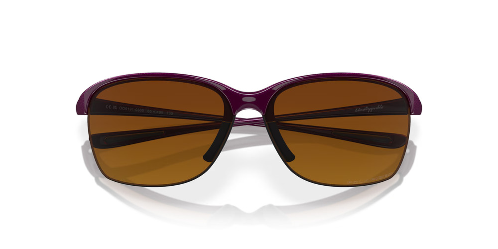 NEW Oakley UNSTOPPABLE Raspberry Spritzer POLARIZED Brown Gradient Sunglass 9191