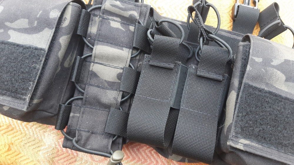 D3CR Style Chest Rig Multicam Black