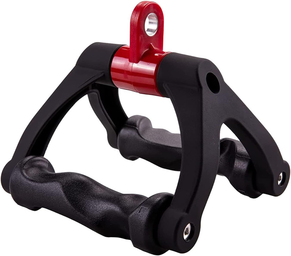 Double D Handle Cable Attachment V Bar Grip for Lat Pulldown & Row