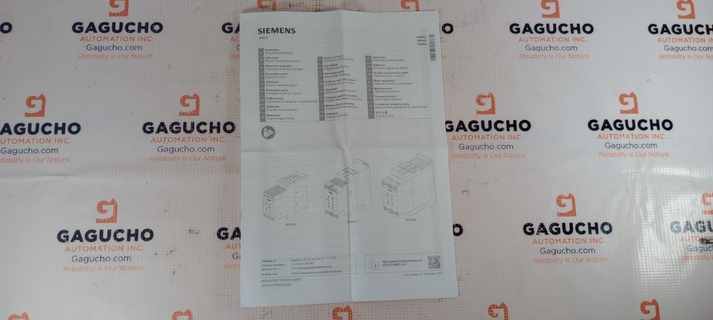SURPLUS SIEMENS 3RW4026-1BB04 Soft Starter