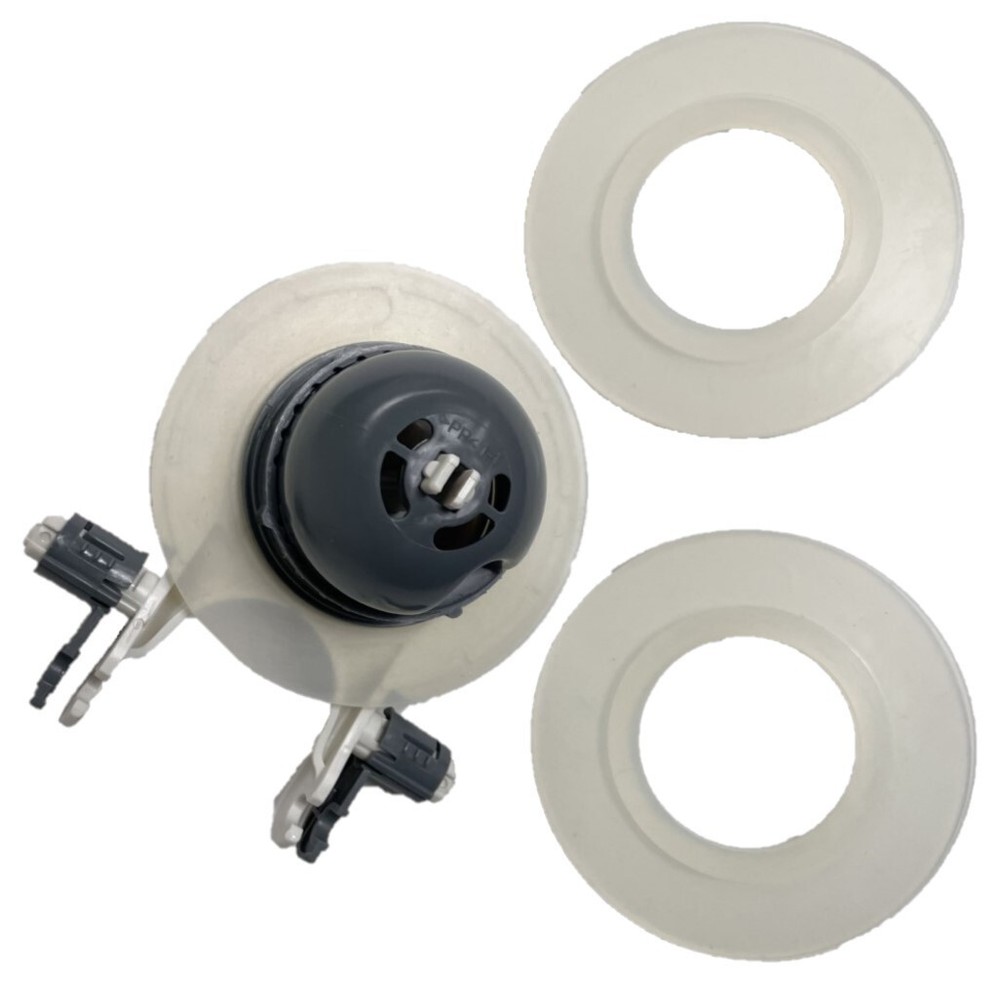 3-inch Flapper w/ 2 Extra Silicone Seals, w/ Adjustable wings