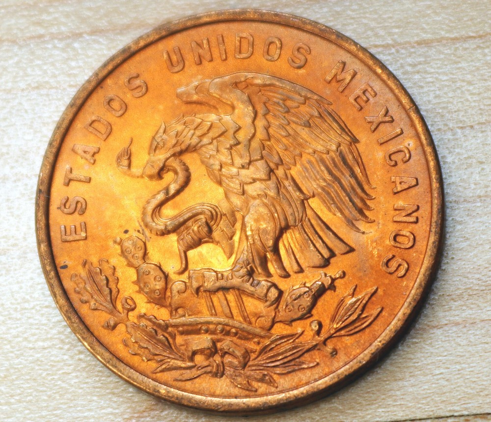 1970 Mexico 20 Centavos Unc.