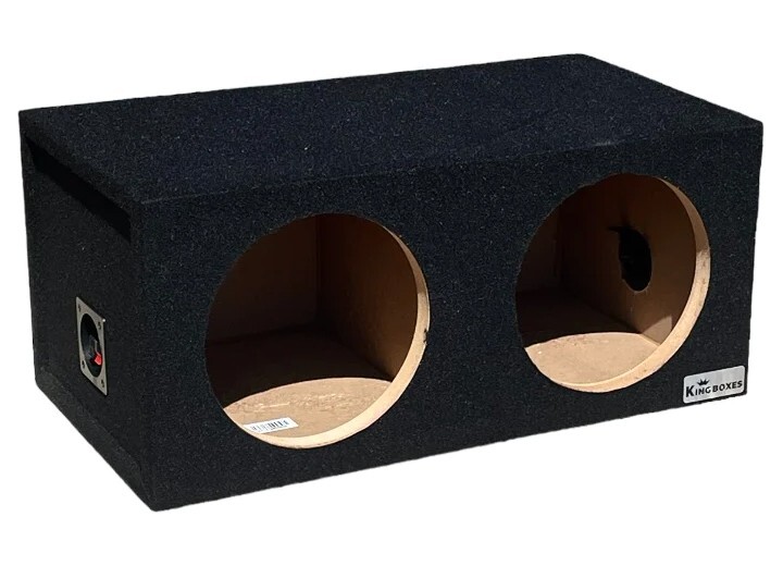 King Boxes D10S 10" Dual Sealed Speaker Enclosure Box