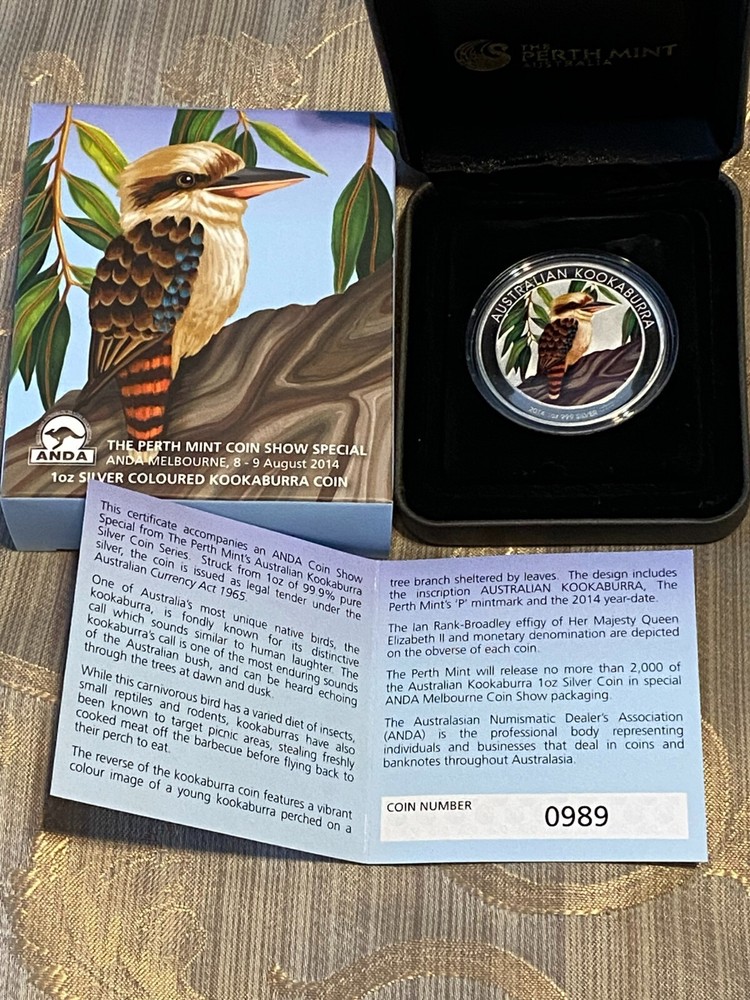 2014 Perth Mint Coin Show - Kookaburra coin