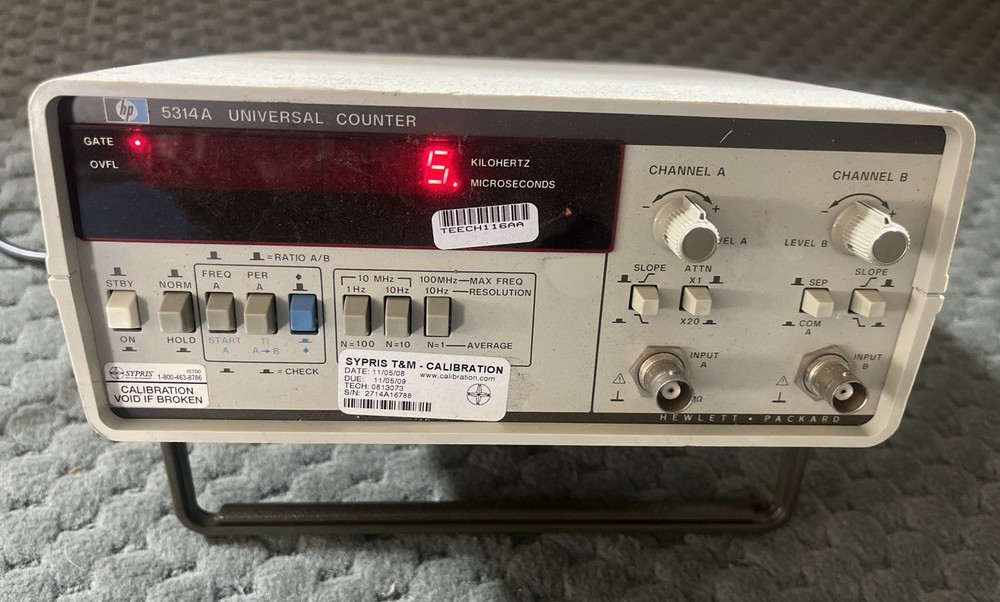 HP Hewlett Packard 5314A Universal Counter