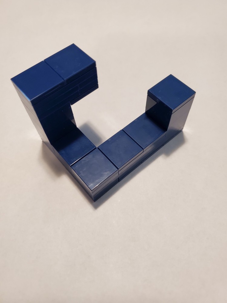 100% Lego Cube Puzzle, Brain Teaser