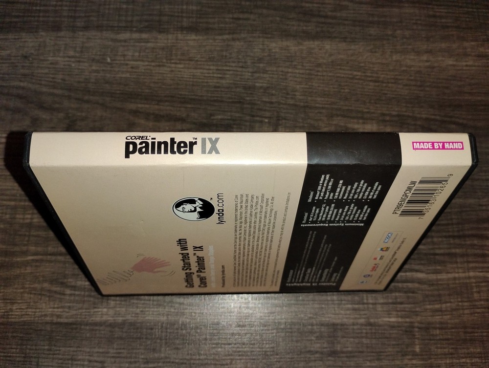 Corel Painter IX.5 PC/Mac CD-ROM 2006 for Windows 2000/XP Power Macintosh 3-disc