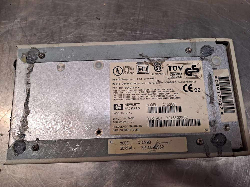 LOT 3 HP 6400 SCSI Drive External Streamers (2) 2000 DAT and (1) 4000DC UNTESTED