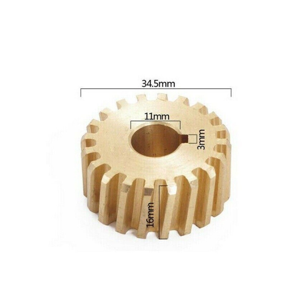 B08 Copper Feed Worm Gear Turret The Mill Tool Milling Machine Part