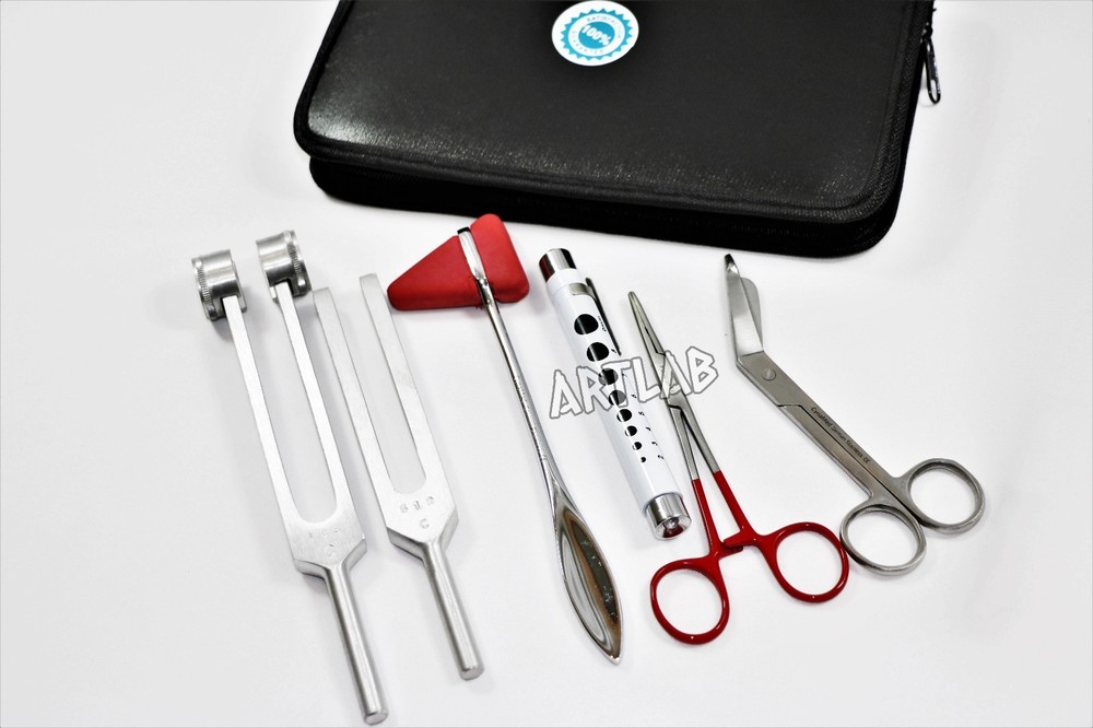 6 pcs Reflex Percussion Taylor Hammer Penlight Tuning Fork C 128 C 512 5.5"