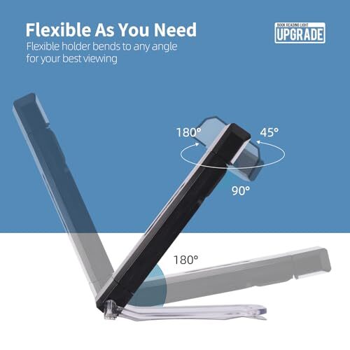 USB Rechargeable Book Light for Reading in Bed, Portable Clip-on LED Reading