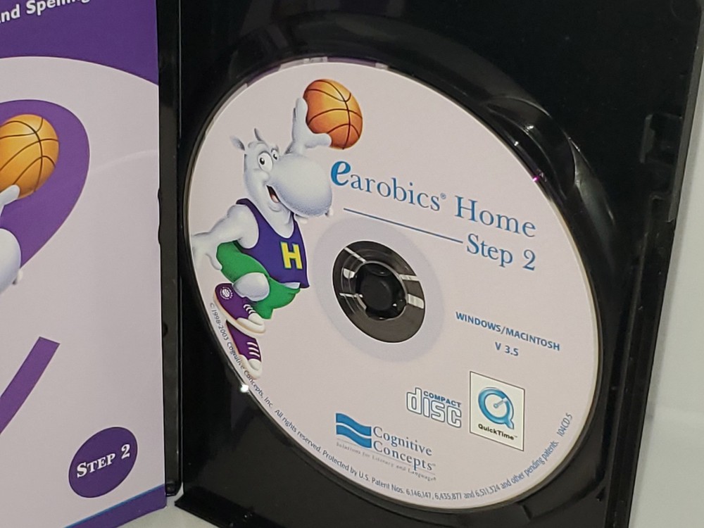 Earobics Home Step 2 (CD-ROM) Sound Foundations for Reading and Spelling..HTF