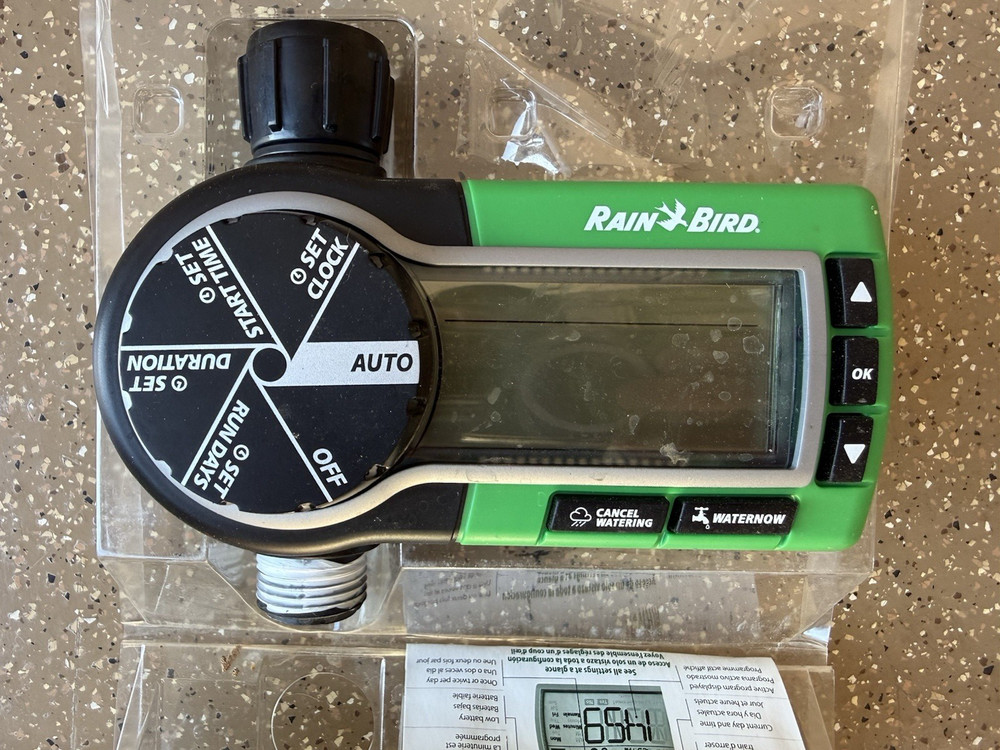 Rain Bird Electronic Digital Hose End Timer Controller 1ZEHTMR