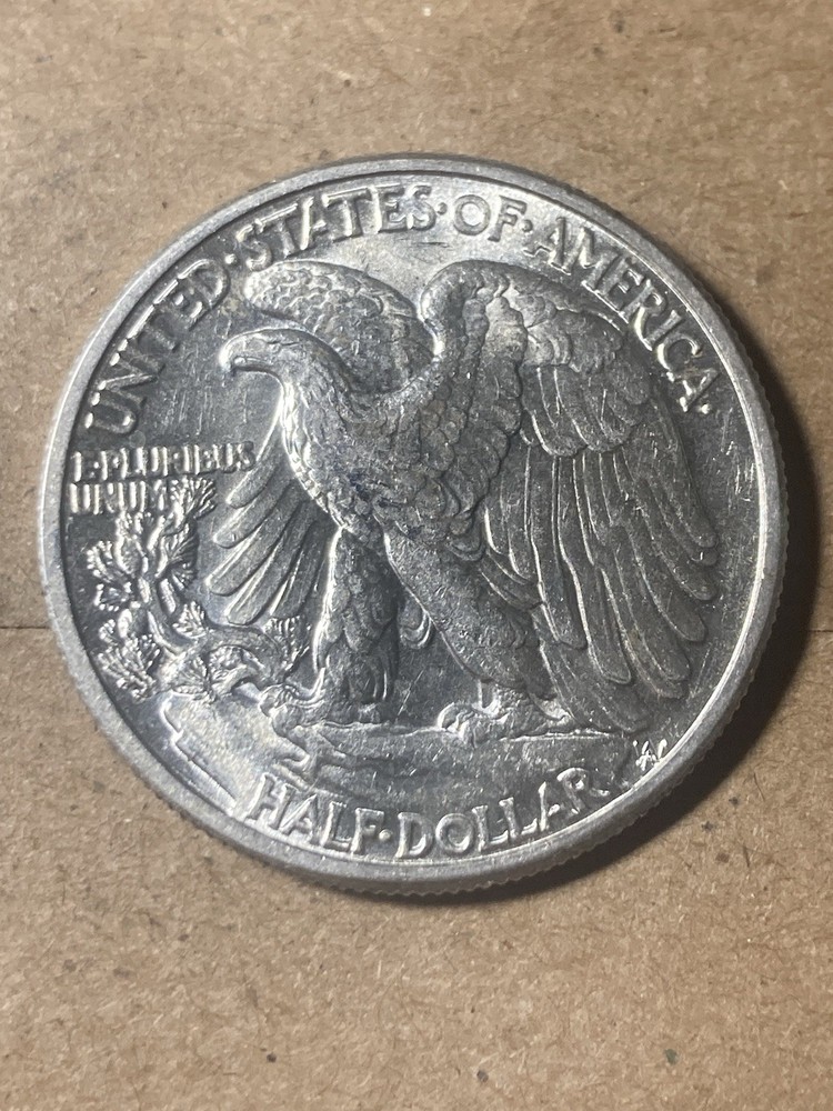 1942 Walking Liberty Half Dollar - Unc - As Shown! (#2111)