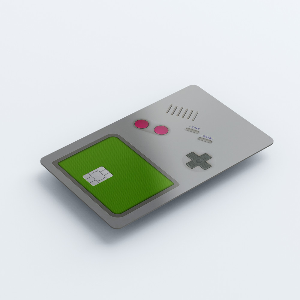 RetroBoy Classic Card Skin (GRAY)