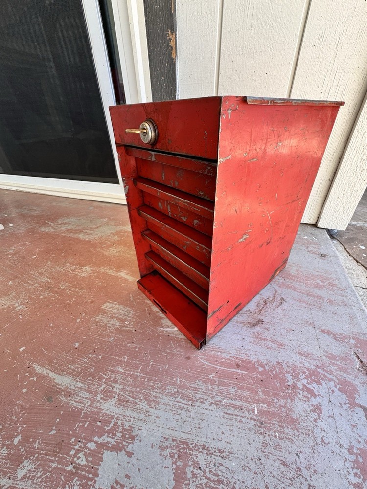 Snap On Mini Side Cabinet KR278c With Key & Front Very Rare