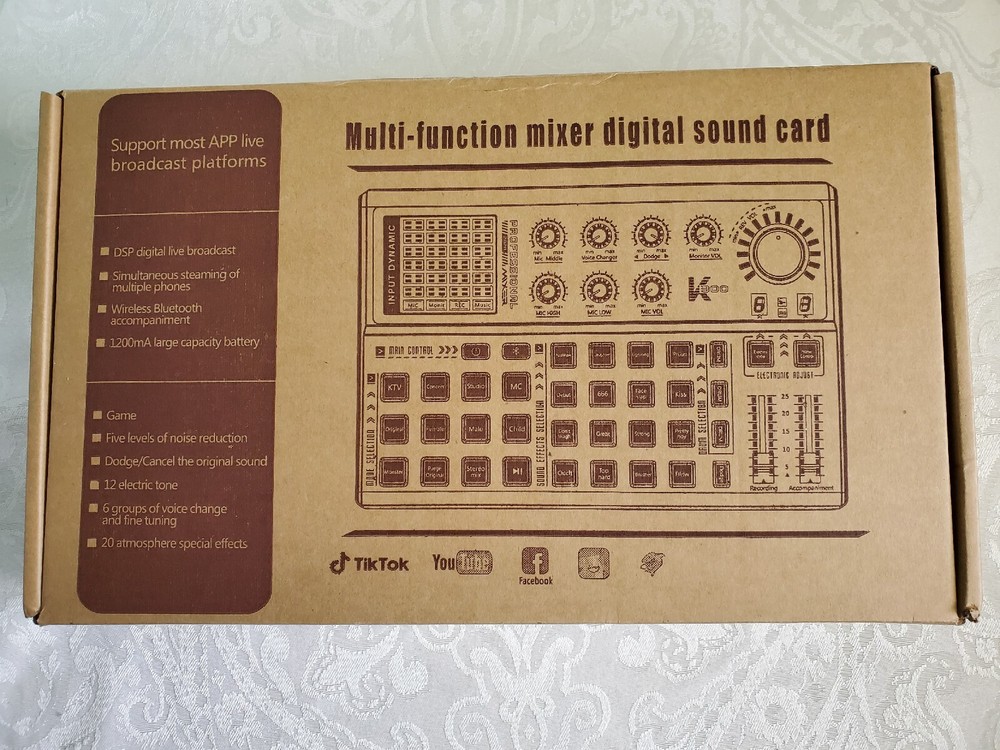 Multi-function Mixer Digital Sound Card Mixer (SK300)