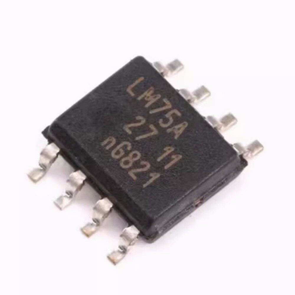 5* SMD LM75AD,118 Chip Temperature Sensor ICS