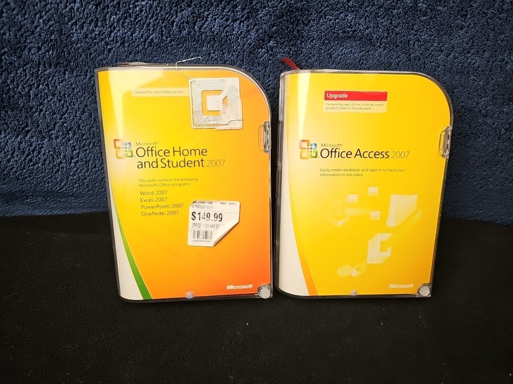 MICROSOFT OFFICE 2007 HOME STUDENT WORD EXCEL POWERPOINT Access WINDOWS