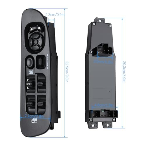 Power Window Switch Front Driver Side | OE 56049805AB Front Driver Side