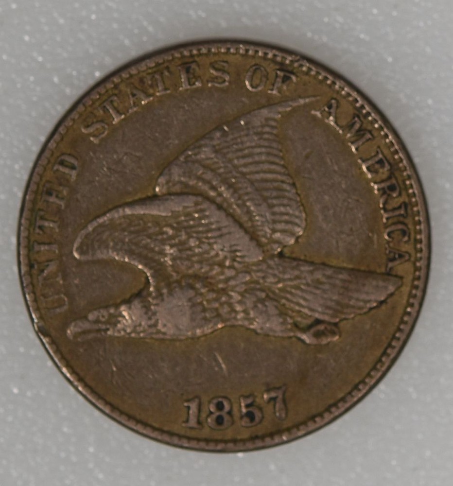 1857 Flying Eagle Cent - XF