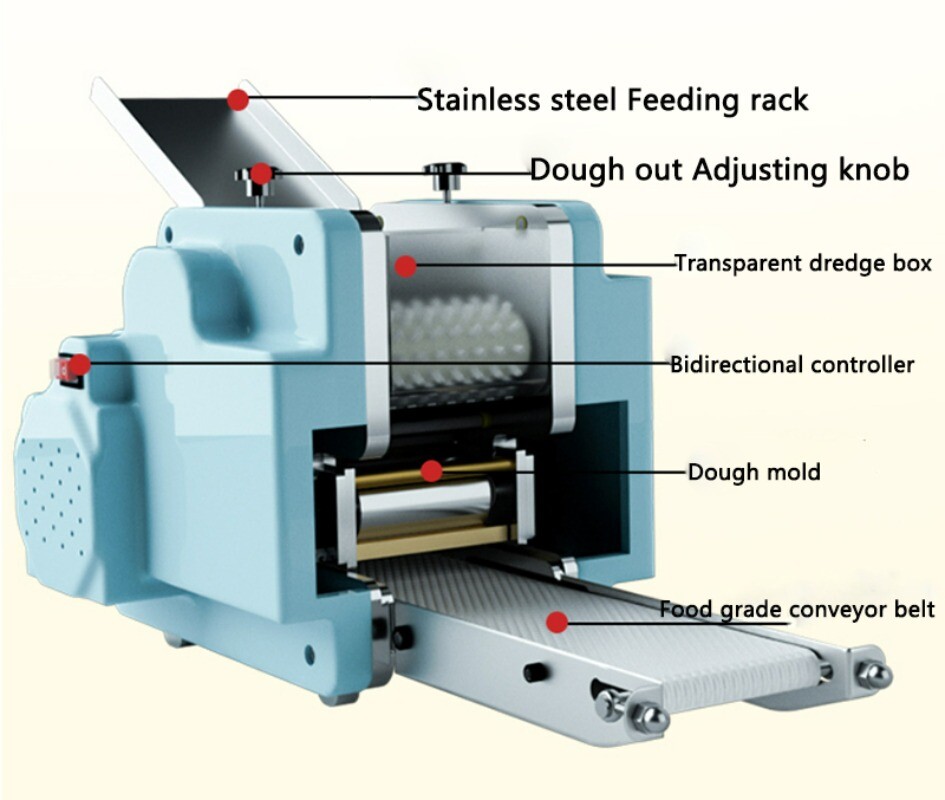 Dumpling wrapper/Dumpling skin machine Household Commercial Automatic Dumpling