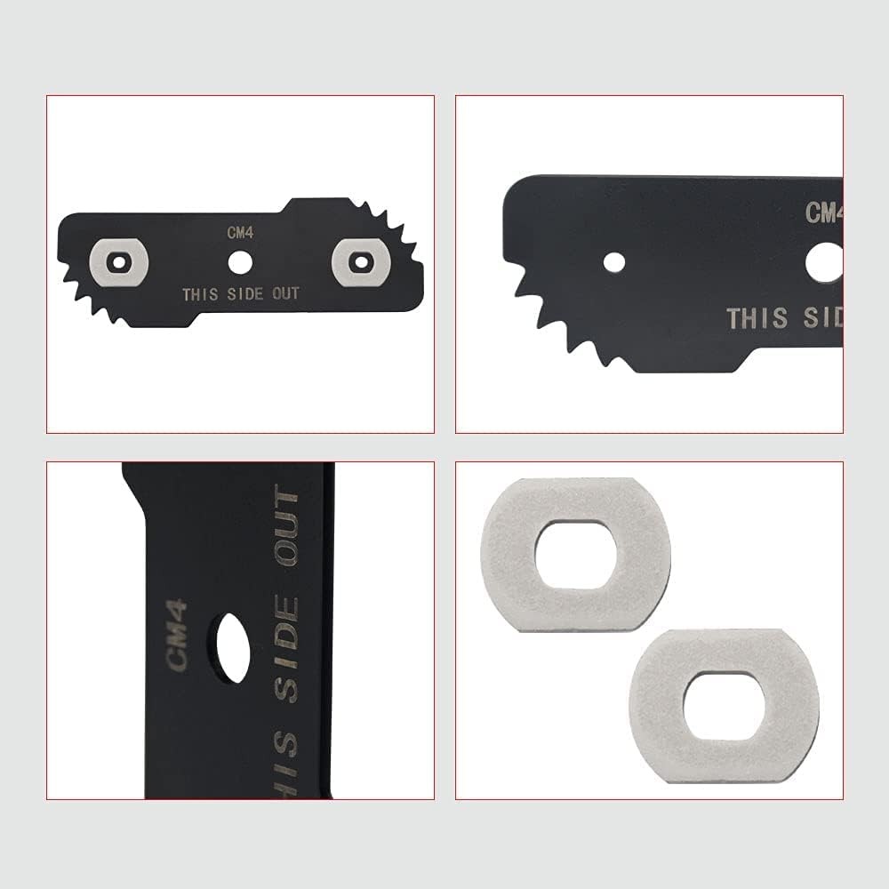 2-Pack EB-007 Edge Hog Heavy-Duty Edger Replacement Blades Compatible with...