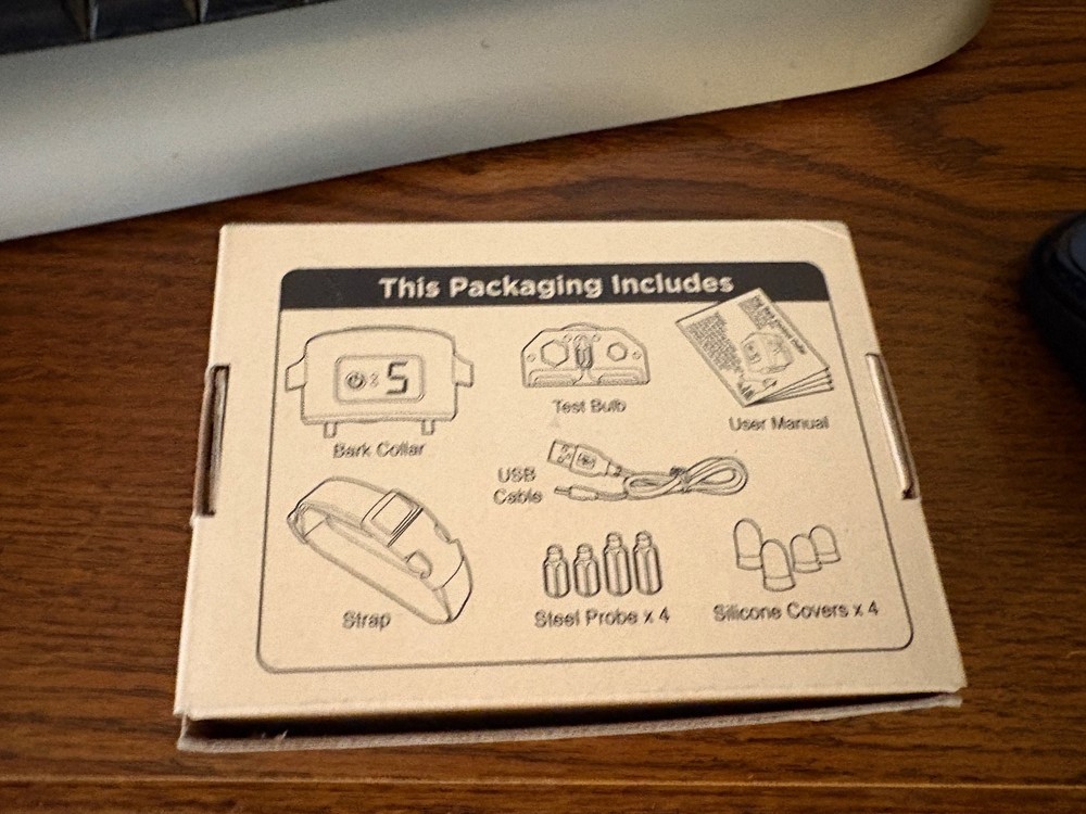 ROHS Dog Bark Control Collar NIB