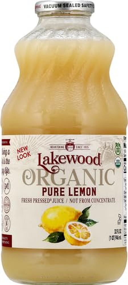Juice Pure Lemon Organic, 32 Oz