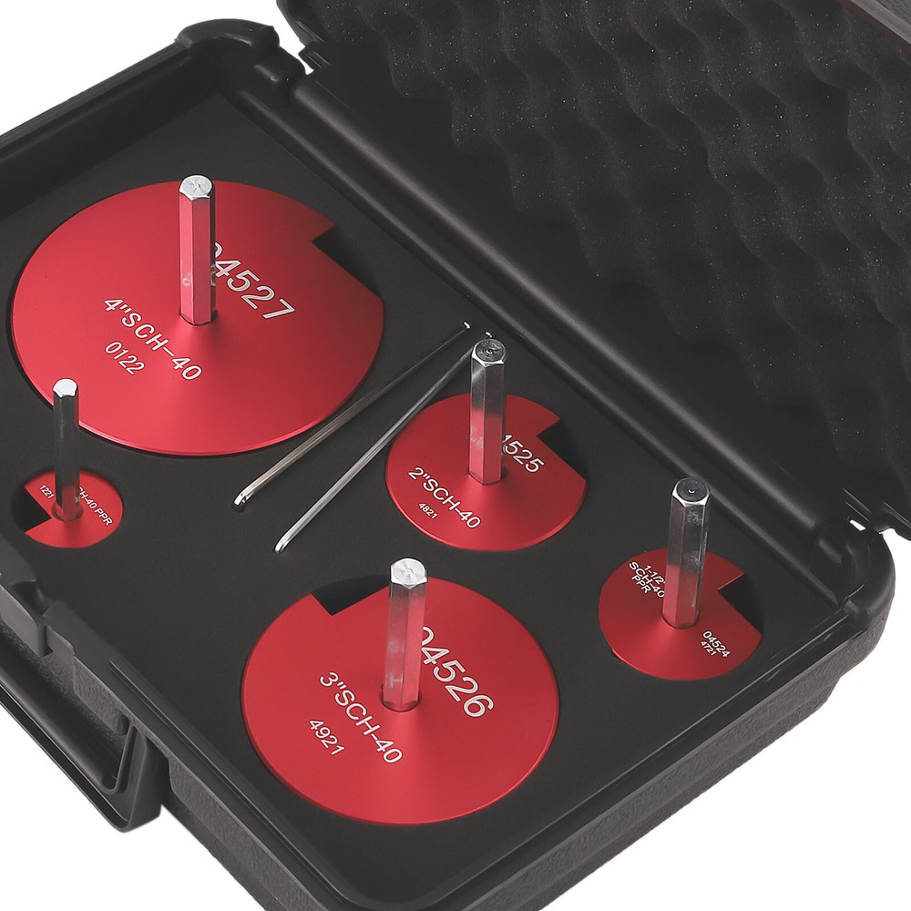 Pipe Fitting Reamer Kit For Reed Tool Clean Ream Extreme Plastic PPRK6