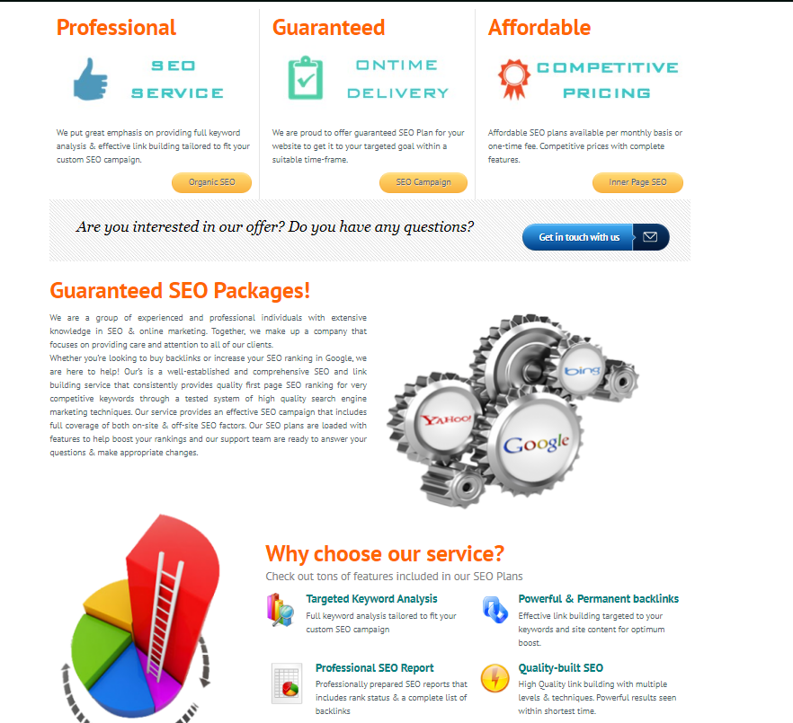 Outstanding SEO Website Free Installation+Hosting