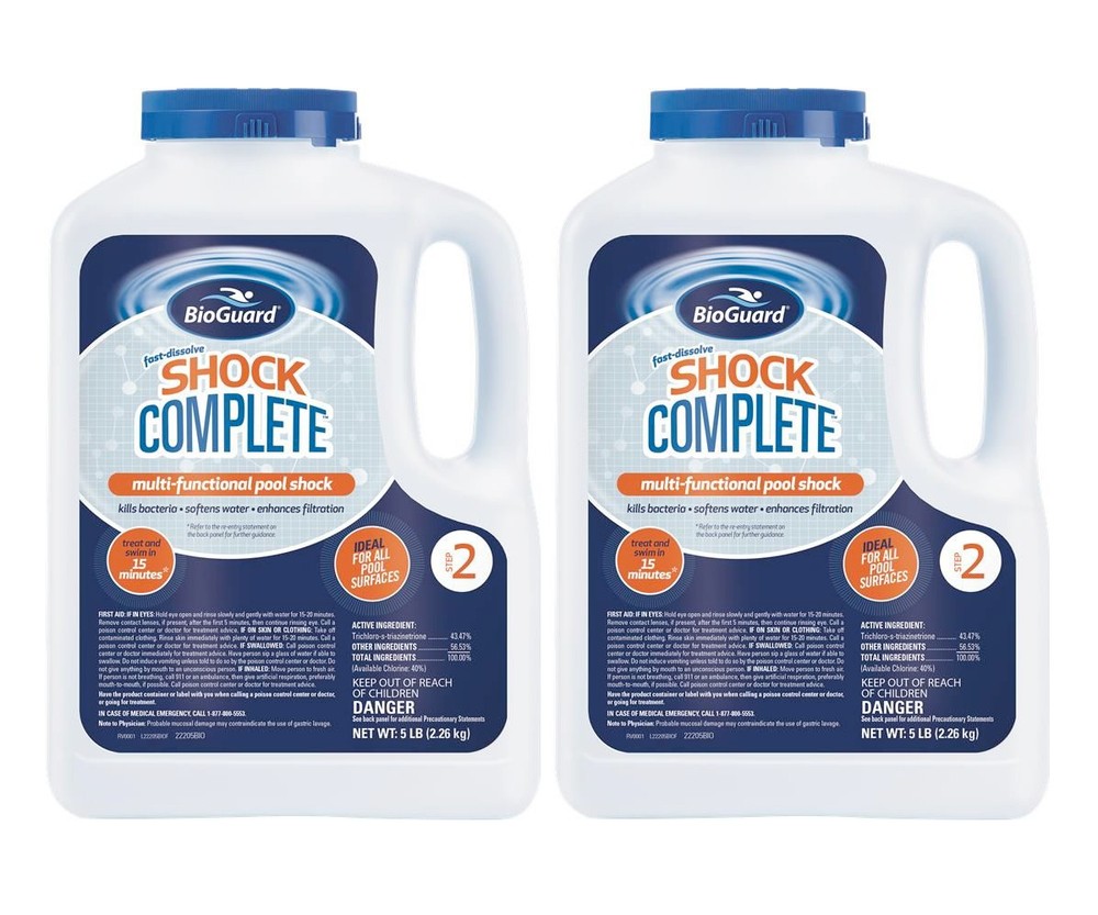 BioGuard Fast-Dissolve Shock Complete 5 lb - 2 Pack