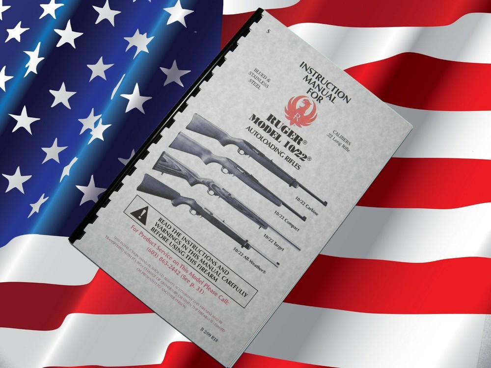 Ruger 10/22 Auto Loading  Rifles Owners Manual
