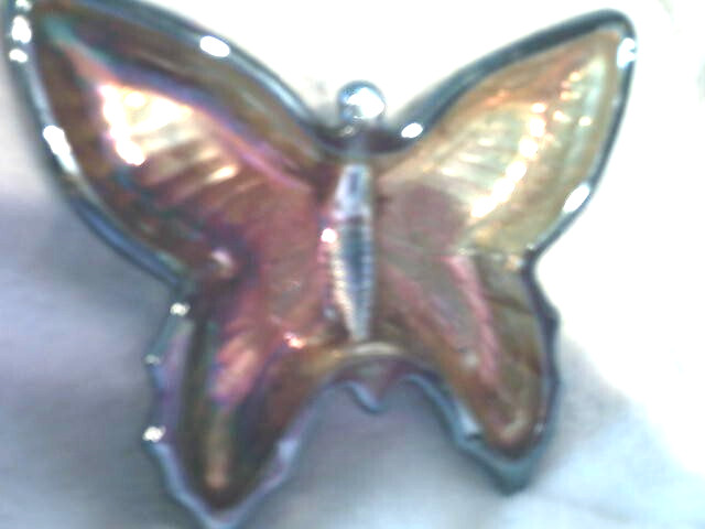 A Sleeping Cat figure, Butterfly Dish, Decorative Egg ( Please read )