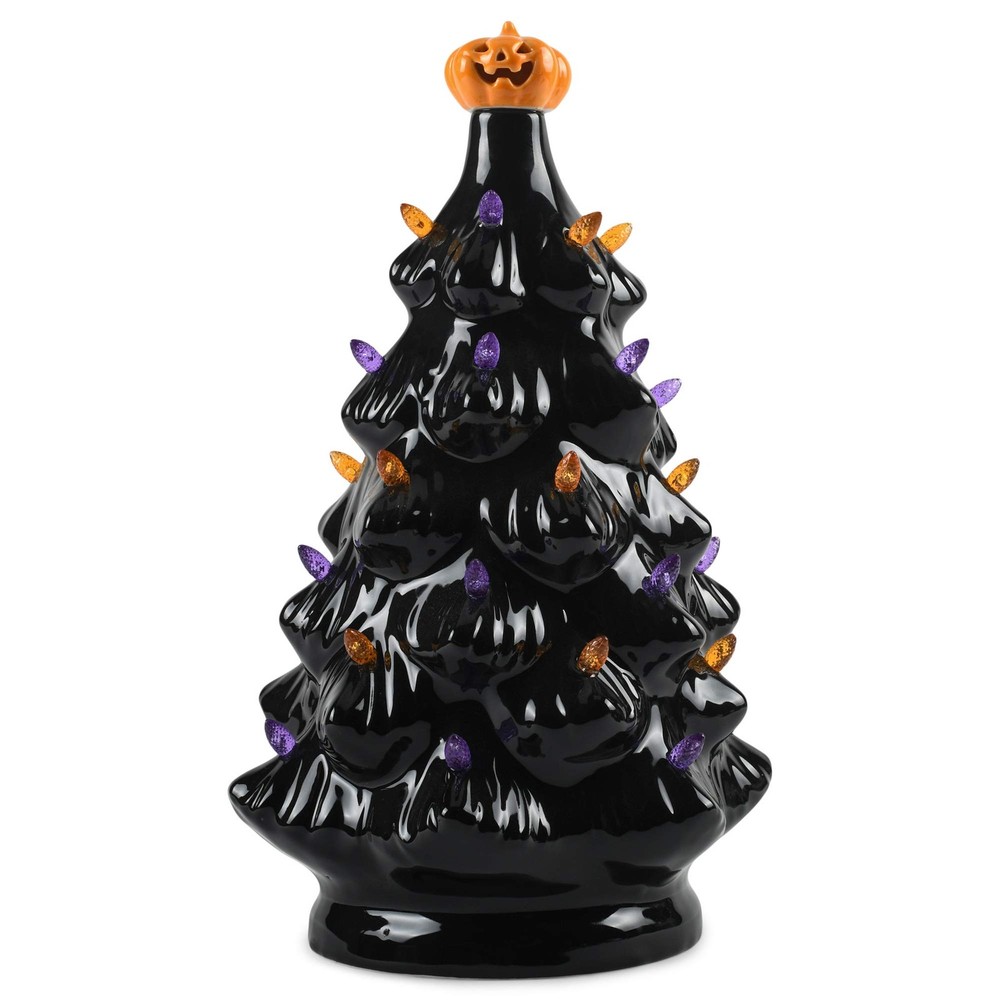 Raz 4019225 Halloween Lighted Tree, 11.25 Inches, Multicolor