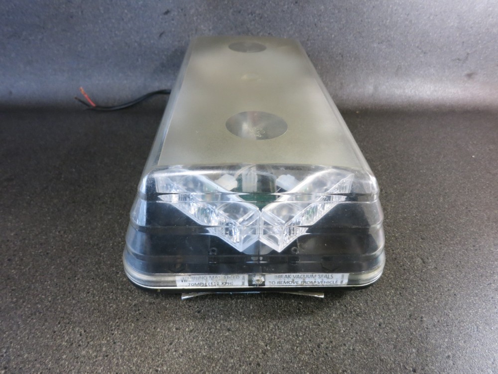 Vision Alert 022352 LED Lightbar Amber Flash Beacon 12V