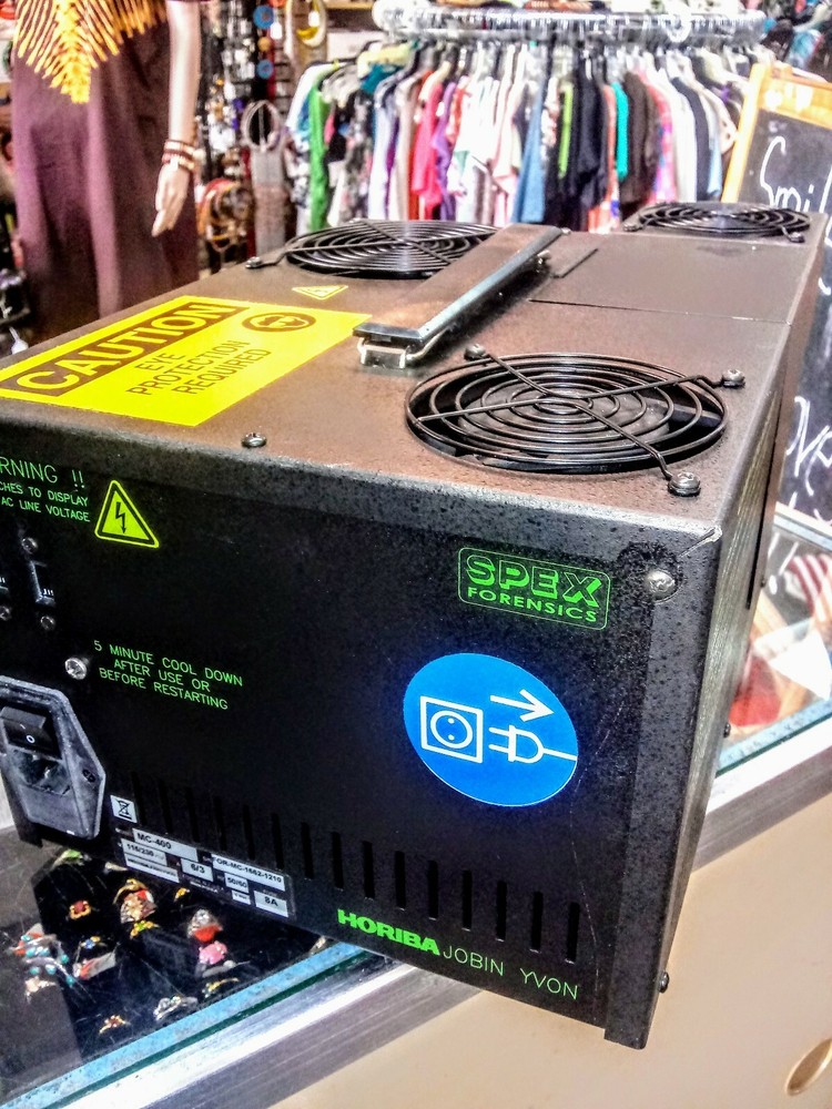 SPEX Mini--Crime Scope 400 Kit and Ultraviolet Light Source