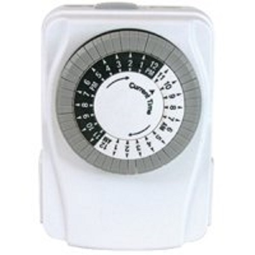 NEW POWER ZONE 9058801 24 HOUR INDOOR HEAVY DUTY 2 OUTLET TIMER CONTROL SALE