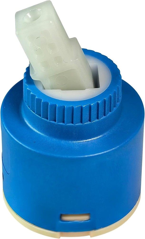 40mm Faucet Ceramic Disc Cartridge Plastic Single Handle Water Mixer Blue
