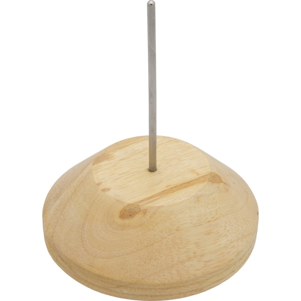 Extra Large Wooden Bead Spinner Loader 4.5" Diameter & Triangle Bead Scoop