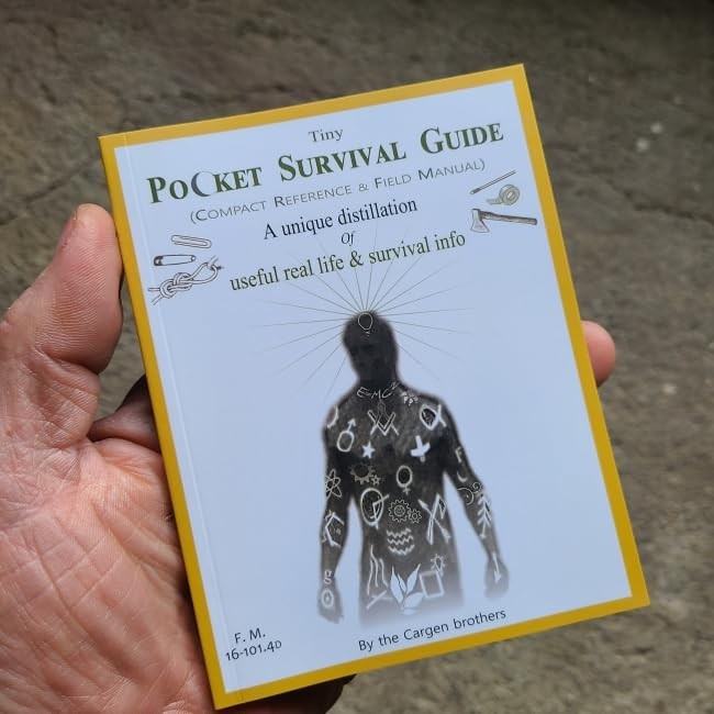 Tiny Pocket Survival Guide EDC Reference Skills Field Emergency Disaster Rural