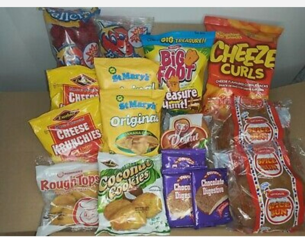 Authentic Jamaican  Assorted Snack Gift Box 